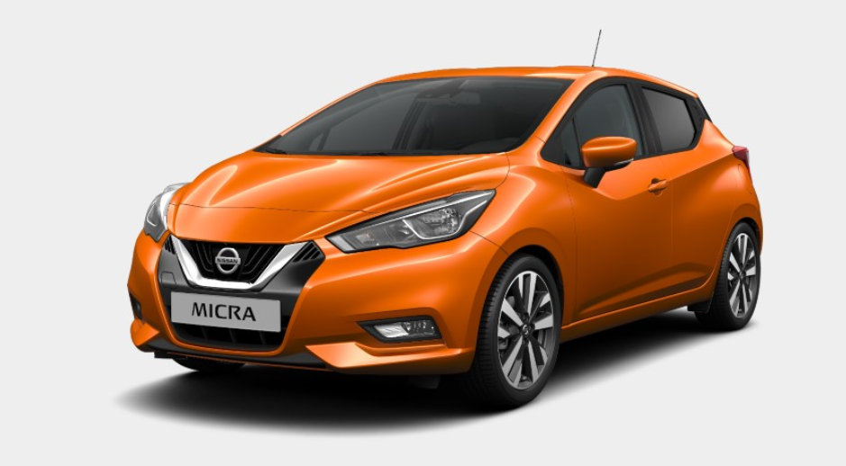 Nissan Micra leasen