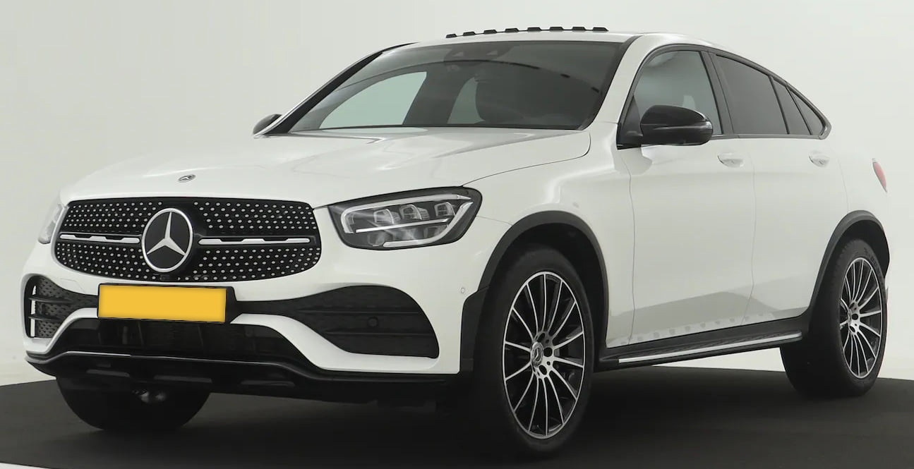 GLC coupe wit 1 Mercedes